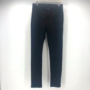 MTWTFSS Weekday Jean Womens 30*30 Thursday Black Denim Skinny Leg High Waist